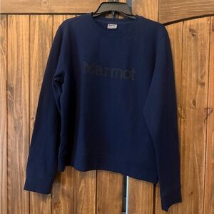 Marmot Navy Crewneck Sweatshirt